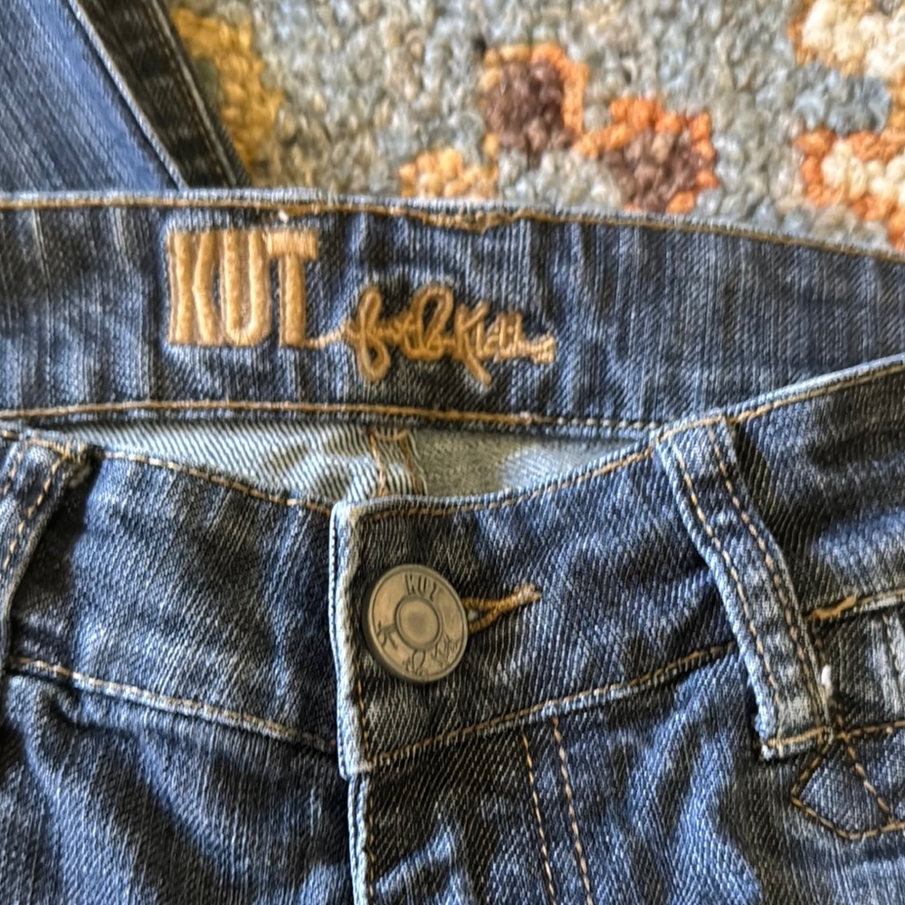 Kut from the Kloth Dark Blue Boot Cut Jeans - Picture 2 of 3